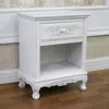 International Caravan Windsor Hand Carved Wood 1-drawer Table