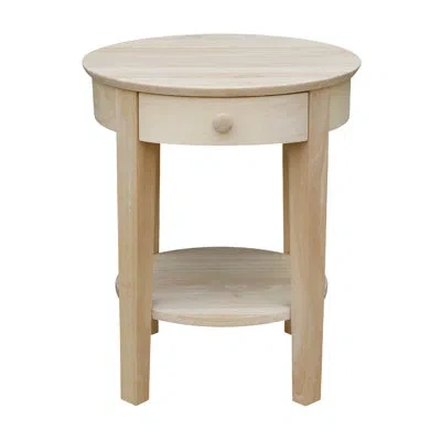 International Concepts Philips End Table In Blue
