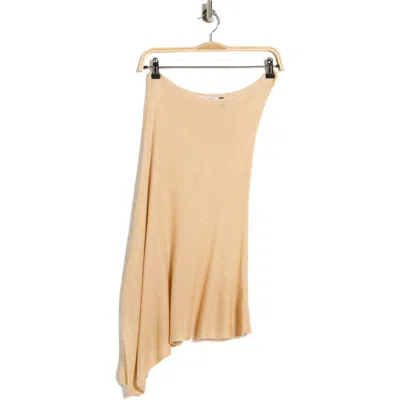 International Designer Knit Poncho In Brown