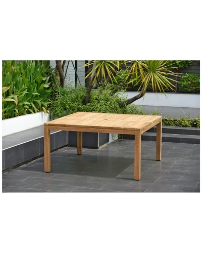 International Home Miami Amazonia Teak Patio Dining Table