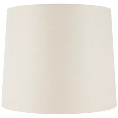 International Shades Eggshell Linen Drum Tall Lamp Shade 14x16x13 (spider)