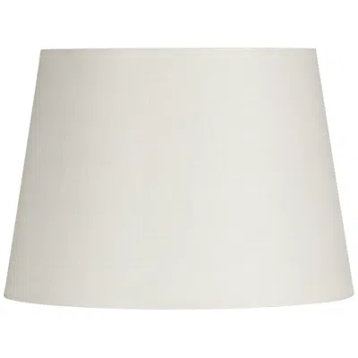 International Shades Off-white Linen Drum Hardback Lamp Shade 9x10x10 (spider)
