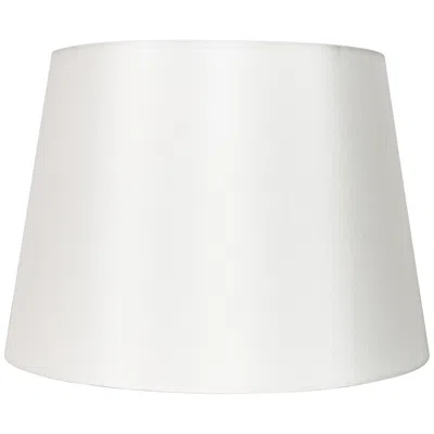 International Shades Off-white Silk Drum Hardback Lamp Shade 11x14x10 (spider)