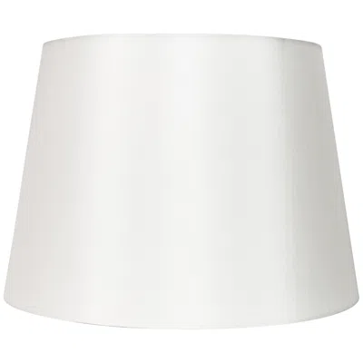 International Shades Off-white Silk Drum Hardback Lamp Shade 13x16x10 (spider)