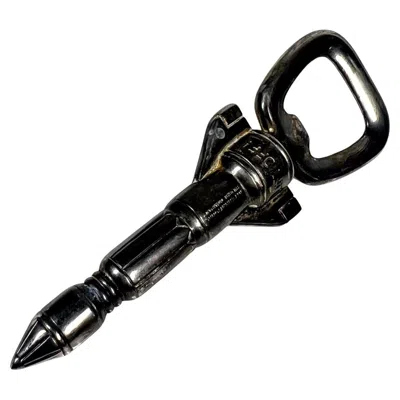 Pre-owned International Silver 1970s Lift Off Rocket Bottle Opener  Company In Black