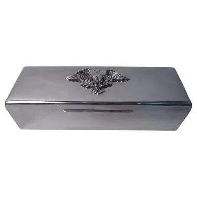 Pre-owned International Silver American Sterling Silver Spirit Of '76 Bicentennial Keepsake Box