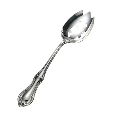 International Silver Joan Of Arc Pierced Tablespoon