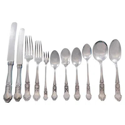 Pre-owned International Silver La Rochelle By International Sterling Silver Flatware Set Service 137 Pc Dinner