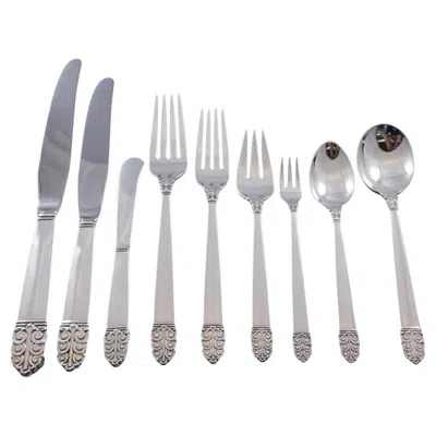 Pre-owned International Silver Northern Lights International Sterling Silver Flatware Set Service 121 Pc Dinner