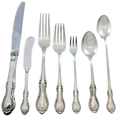 Pre-owned International Silver Southern Colonial By International Sterling Silver Flatware Service Set 62 Pcs