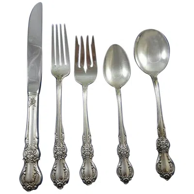 Pre-owned International Silver Southern Treasure By International Sterling Silver Flatware Service Set
