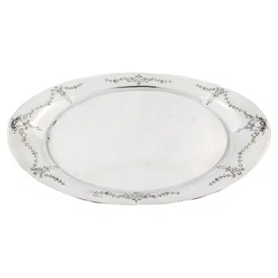 Pre-owned International Silver Sterling Silver Hors D'oeuvre Platter