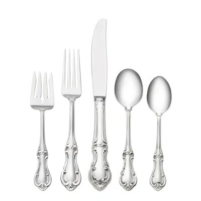 International Silver Sterling Silver Joan Of Arc 5 Piece Flatware Set, Service For 1