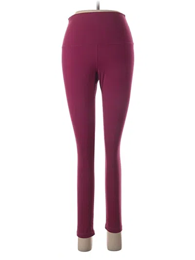 Pre-owned Interval Active Pants In Burgundy