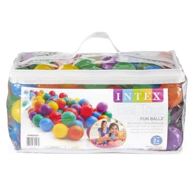 Intex 100 Piece Ball In Multicolor