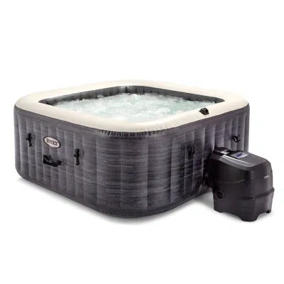 Intex 4 - Person 140 - Jet Inflatable Hot Tub In Gray