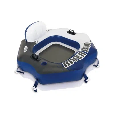 Intex 58854ep River Run Connect Lounge Toys & Inflatables In Blue;black;white