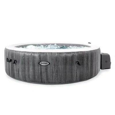 Intex 6 - Person 140 - Jet Inflatable Hot Tub In Gray