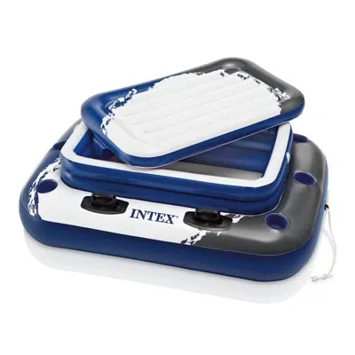 Intex 72 Can  Inflatable Mega Chill Ii Beverage Cooler In Blue