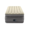 Intex Comfort Elevated Airbed With Fibertech Ip, Twin In Neutral