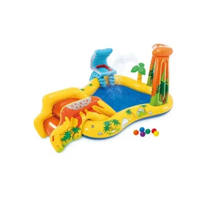 Intex Dinosaur Toys & Inflatables In Yellow