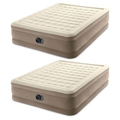Intex Dura Beam 18'' Air Mattress In Beige