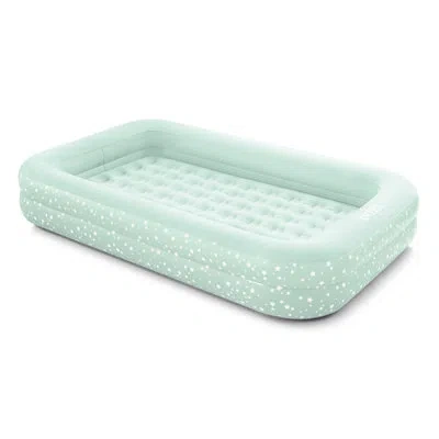 Intex Inflatable 10" Air Mattress With Hand Pump In Blue