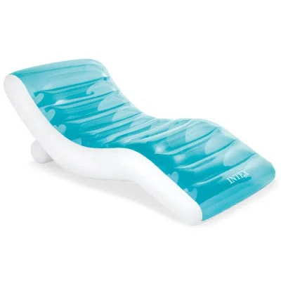 Intex Inflatable Splash Water/pool Lounge In Blue