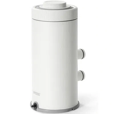 Intex : Krystal Clear: Cartridge Filter Pump - C530 - Above Ground Pool Maintenance, Gfci, Hydroaeration T In White