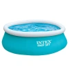 Intex Plastic Inflatable Pool In Blue,white