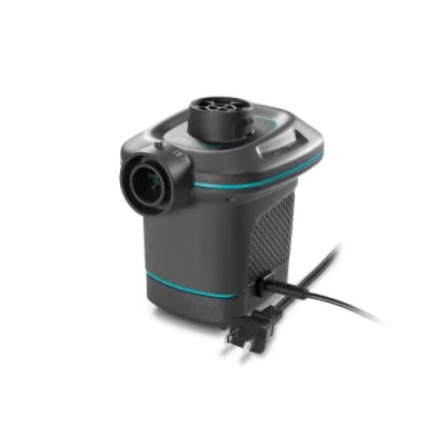 Intex Quickfill 120 Volt Ac Electric Pump In Black