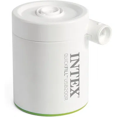 Intex : Quickfill Usb200r Air Pump - Inflates & Deflates Air Mattresses In White
