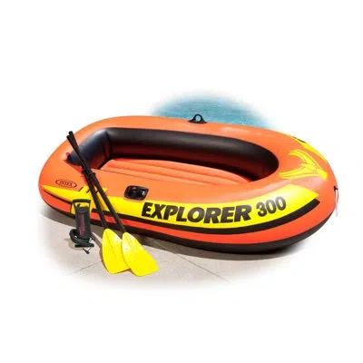 Intex Raft Boat Inflatable In Multi