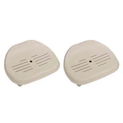 Intex Removable Slip-resistant Seat For Inflatable Purespa Hot Tub Pool In Cream