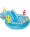 Intex Under The Sea Inflatable Play Center Water Slide In Multi
