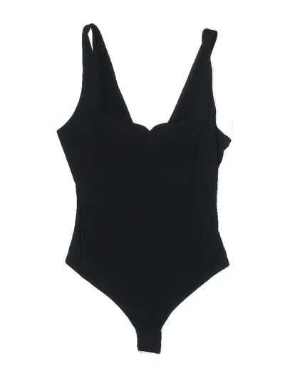 Pre-owned Intimately By Free People Bodysuit In Black