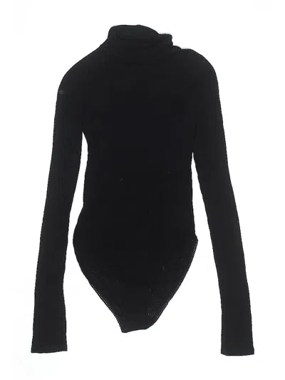 Pre-owned Intimately By Free People Bodysuit In Black