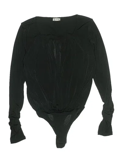 Pre-owned Intimately By Free People Bodysuit In Black