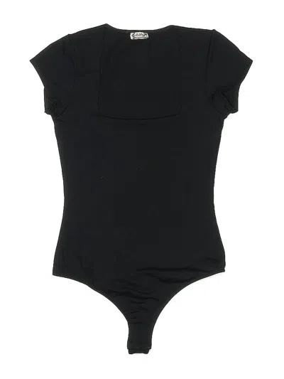 Pre-owned Intimately By Free People Bodysuit In Black