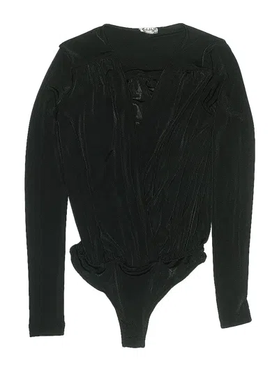 Pre-owned Intimately By Free People Bodysuit In Black