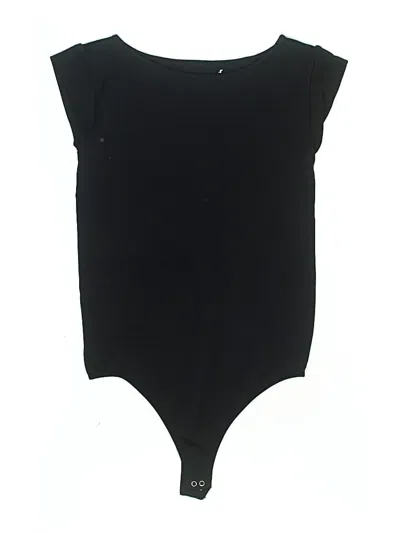 Pre-owned Intimately By Free People Bodysuit In Black