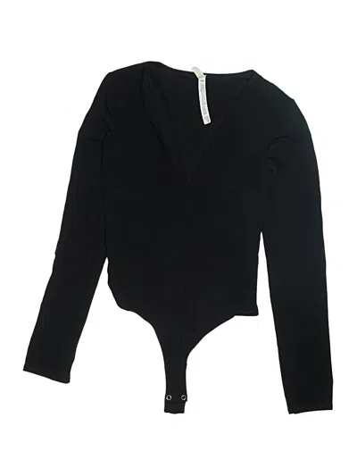 Pre-owned Intimately By Free People Bodysuit In Black