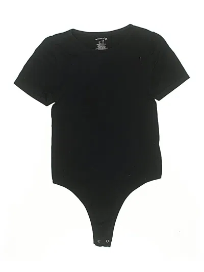 Pre-owned Intimately By Free People Bodysuit In Black