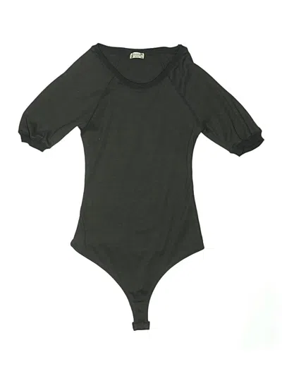 Pre-owned Intimately By Free People Bodysuit In Black