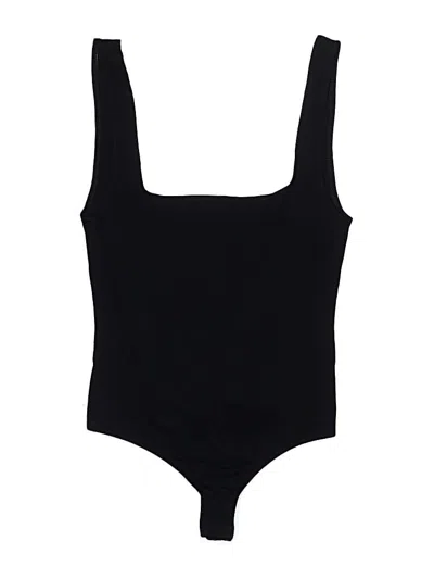 Pre-owned Intimately By Free People Bodysuit In Black