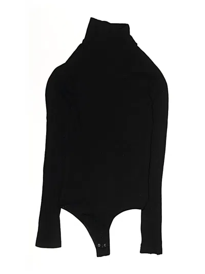 Pre-owned Intimately By Free People Bodysuit In Black