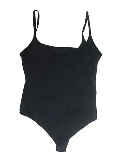 Pre-owned Intimately By Free People Bodysuit In Black