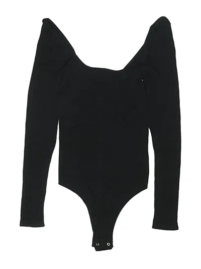 Pre-owned Intimately By Free People Bodysuit In Black