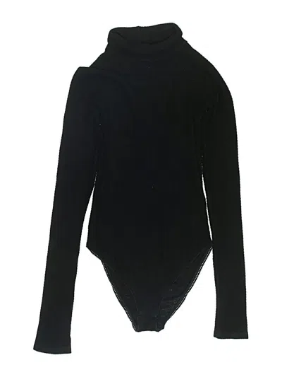 Pre-owned Intimately By Free People Bodysuit In Black
