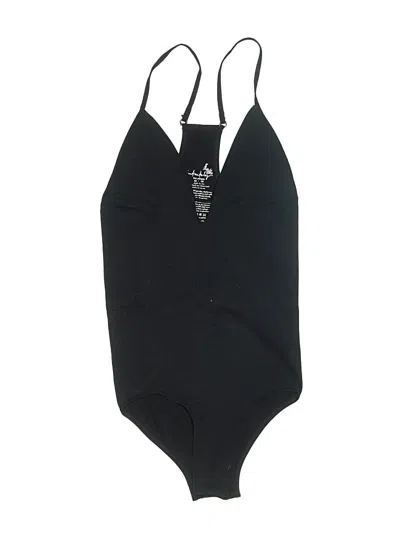 Pre-owned Intimately By Free People Bodysuit In Black
